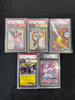 PSA pokemon graded slabs
