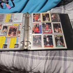 Assorted Baseball And Basketball Cards