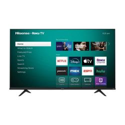 65” Hisense 4K Roku smart TV