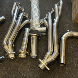exhaust manifold headers for 07-14 chevy silverado 1(contact info removed) 3500 4.8l 5.3l 6.0l