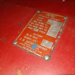 Charger 240 Volt For Fork Lift