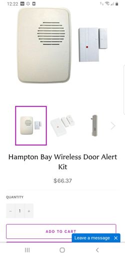 Hampton Bay Wireless Doorbell Kit