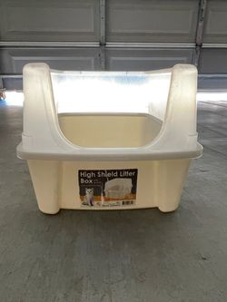 High Shield Cat Litter Box