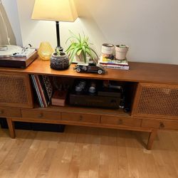 MidCentury media Console. Need Truck Or Van In Order To Fit