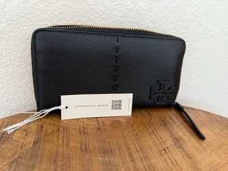 Tory Burch Women Black Wallet New
