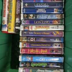 18 Variety of Disney/ Universal VCR VHS tapes
