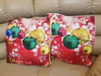 Christmas Pillow Case Size: 18 x 18 inches(45cm x 45cm,1-2cm)