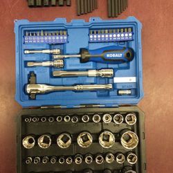 Kobalt Socket Tool Set Mechanics Standard (SAE) Metric (MM) 1/4” 3/8” 1/2”