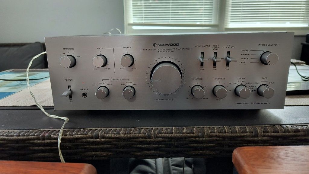 Kenwood KA701 Silver Face Amplifier