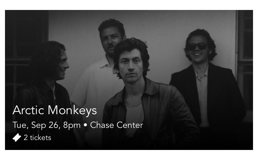 Arctic Monkeys Tickets 9/26/23