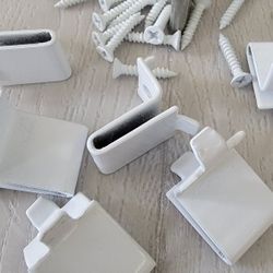 Metal Bookshelf / Bookcase Clips / Supports / Brackets