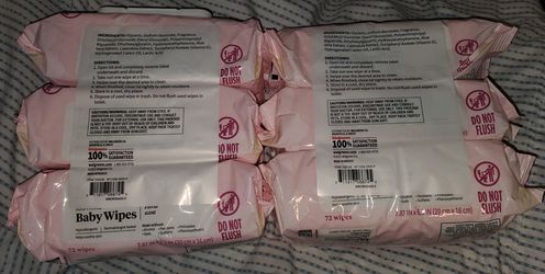 New Walgreens 6 pack floral wipes