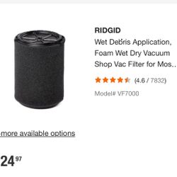 Ridgid Debris Filter