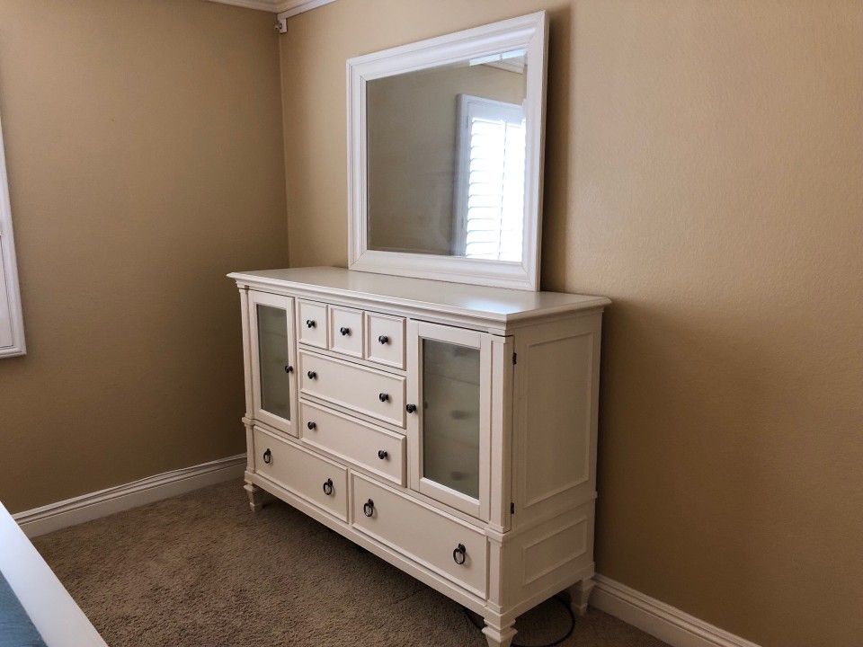 Dresser And Mirror
