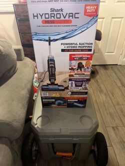 Shark HydroVac MessMaster Corded Wet Dry Vacuum & Mopping, 3-in-1 Self-Cleaning, HydroMopping