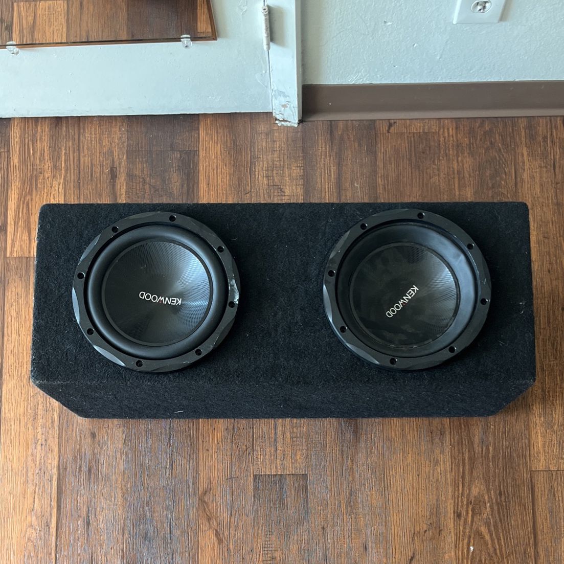 Two 12 Inch Ken Wood Subwoofers 