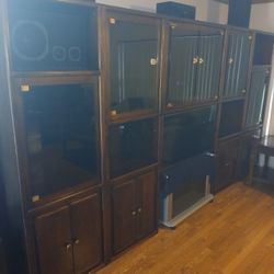 Entertainment Wall Unit Hand Made