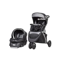 Evenflo SensorSafe Epic Travel System, Jet Black (New)