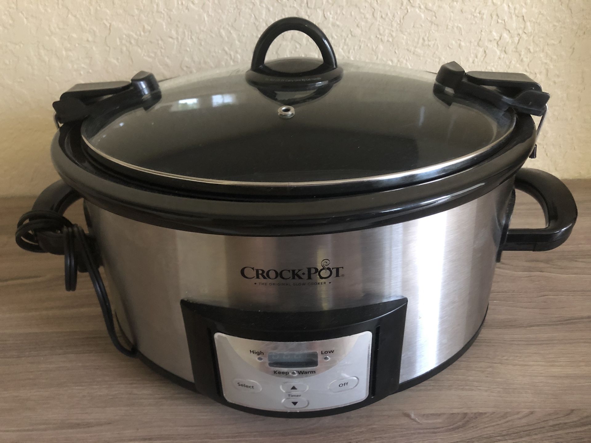 Crock-Pot SCCPVL619-S-A Programmable Cook & Carry, 6 Qt.