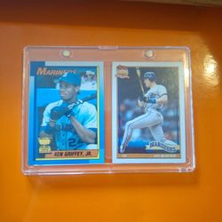 Ken Griffey Jr And Jay Buhmer