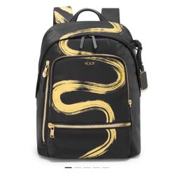 TUMI VOYAGEUR Halsey Backpack Black Year of the Snake Limited Edition NEW