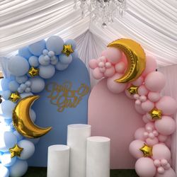 Gender Reveal Setup 