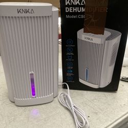 White  Dehumidifier,95 OZ Water Tank, (1000 sq. ft) Quiet Dehumidifier for Basement, Bathroom, RV, Closet, Bedroom with Auto Shut Off, Sleep Mode,7 Co