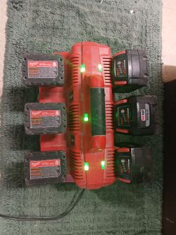 Milwaukee 6 battery rapid charger
