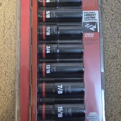Brand New Milwaukee Socket Half Inch Drive
