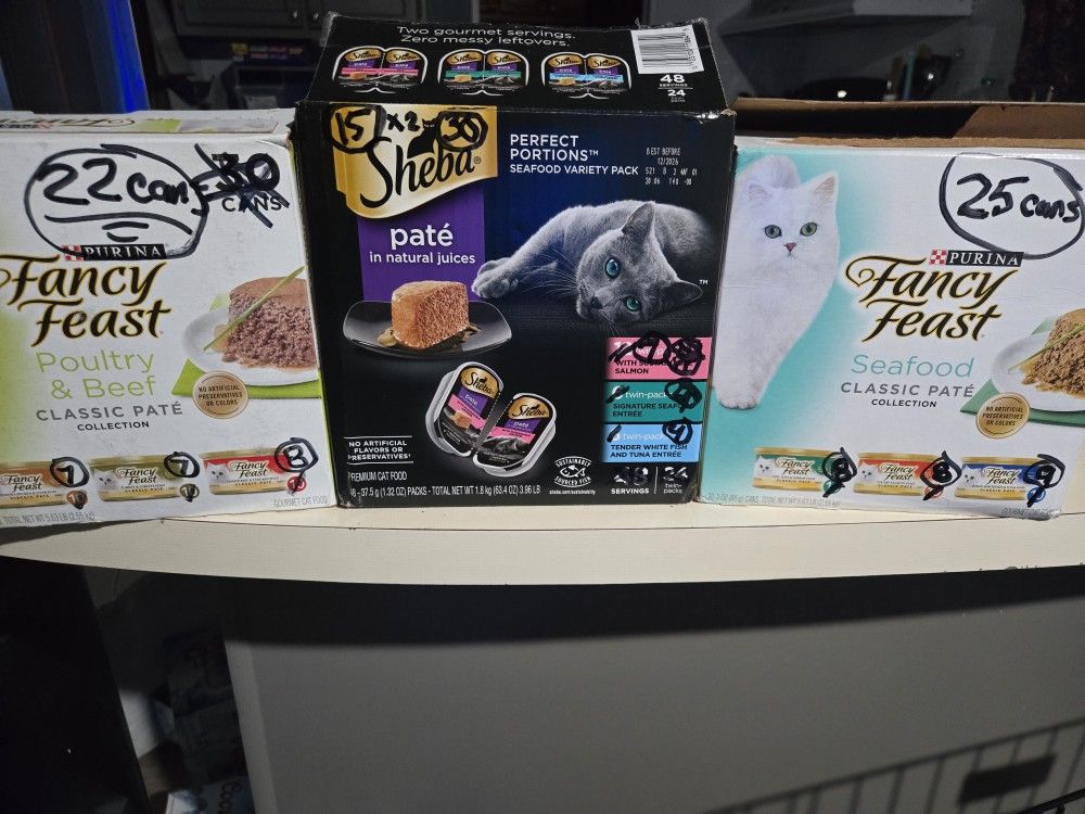 Fancy Feast/ Sheba Wet Cat Food