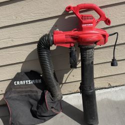 CRAFTSMAN 450-CFM 260-MPH Corded Electric Backpack Leaf Blower