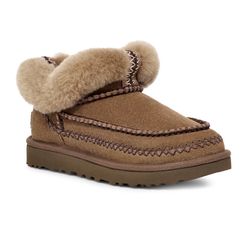 UGG Ultra Mini Alpine Boots Size 8 Color Hickory 