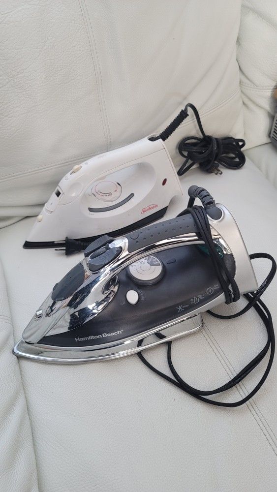 STEAM IRON GOOD CONDITION $25 Each.