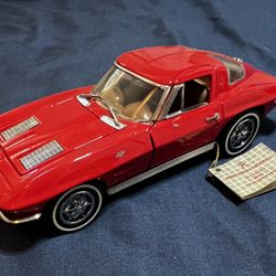 franklin mint 1963 corvette