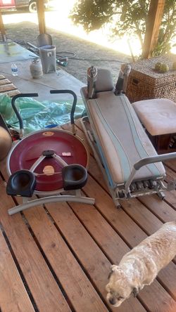 Ab Coaster and Pilates Reformer Exercise Equipment