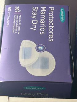 120 count Lansinoh stay dry pads