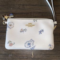 Coach Coin Purse With Three Charms
