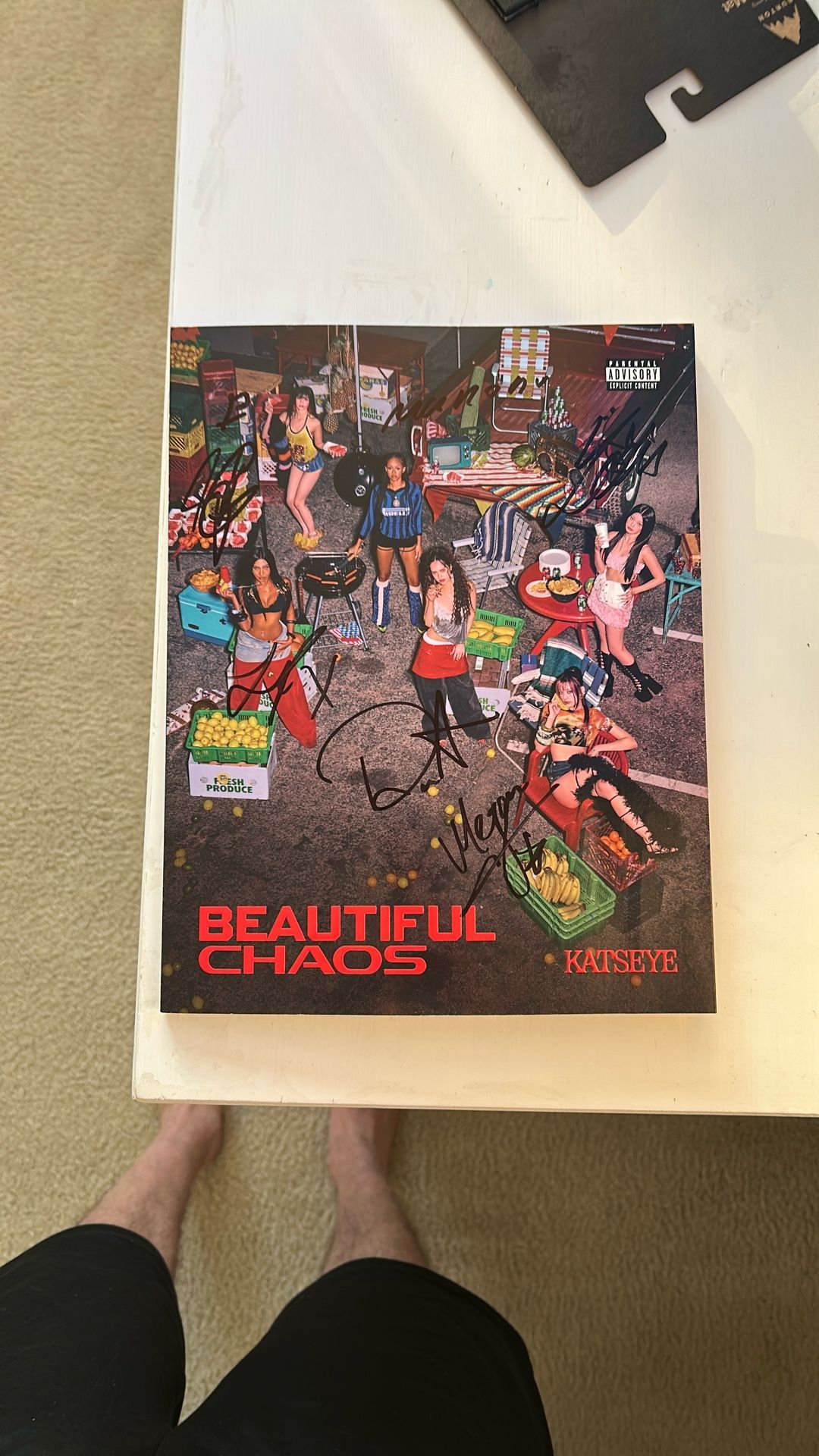 Katseye Beautiful Chaos SIGNED ALBUM 2025