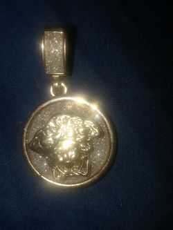 GOLD PLATED DIAMOND PENDANT