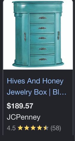 Hives and Honey Jewelry box