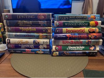 Disney VHS tapes