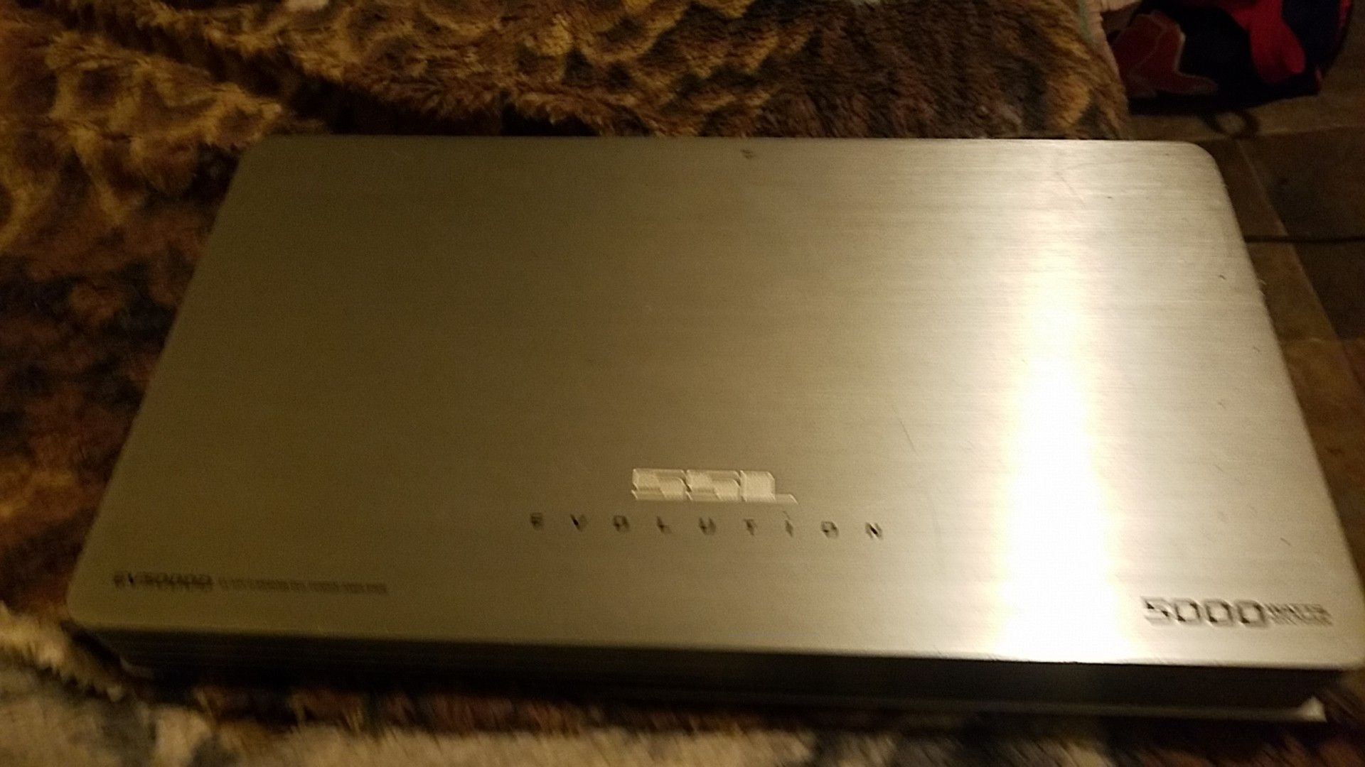 SSL evolution. Amp.5000.watts.2 channels