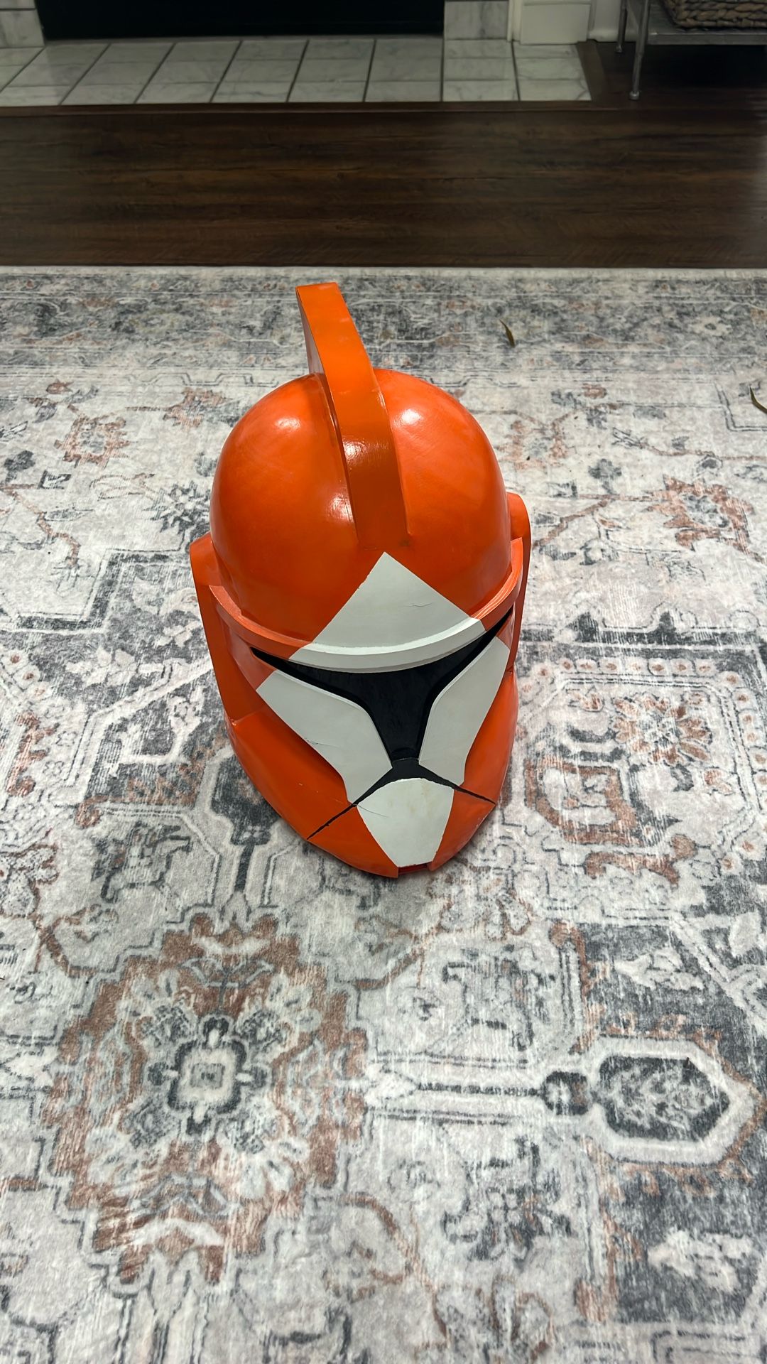 Orange Star Wars Helmet