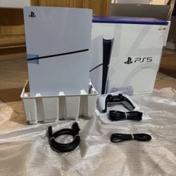 Blu-Ray Sony Ps5  5 Slim 1TB Excellent Condition PS5 Disc Version