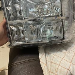 GMC SIERRA HEADLIGHTS 2007-2013