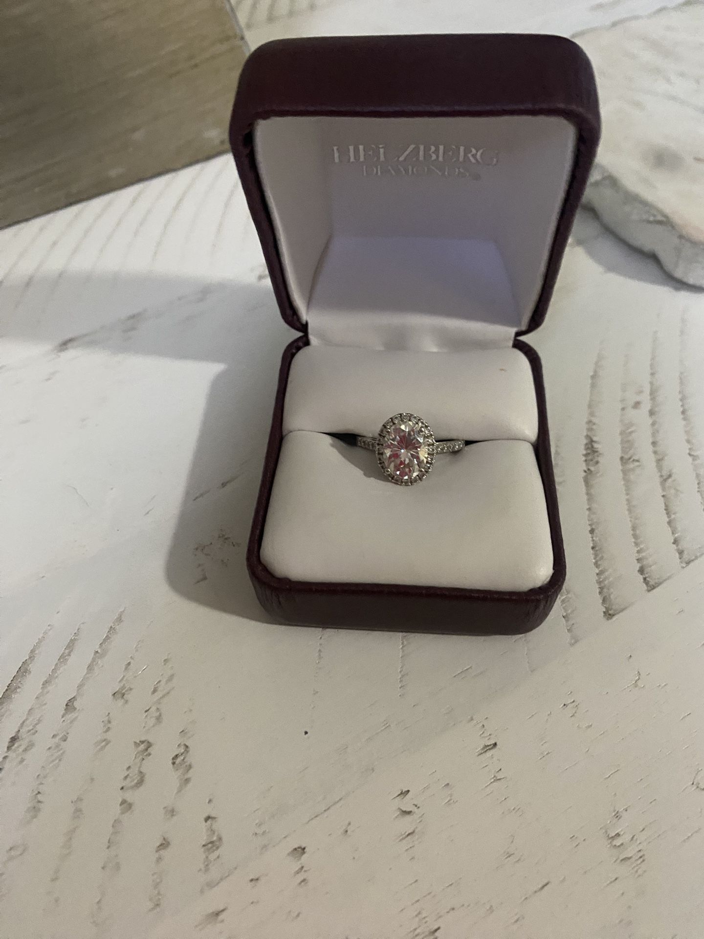 Moissanite  Engagement Ring