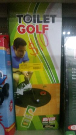 New toilet golf