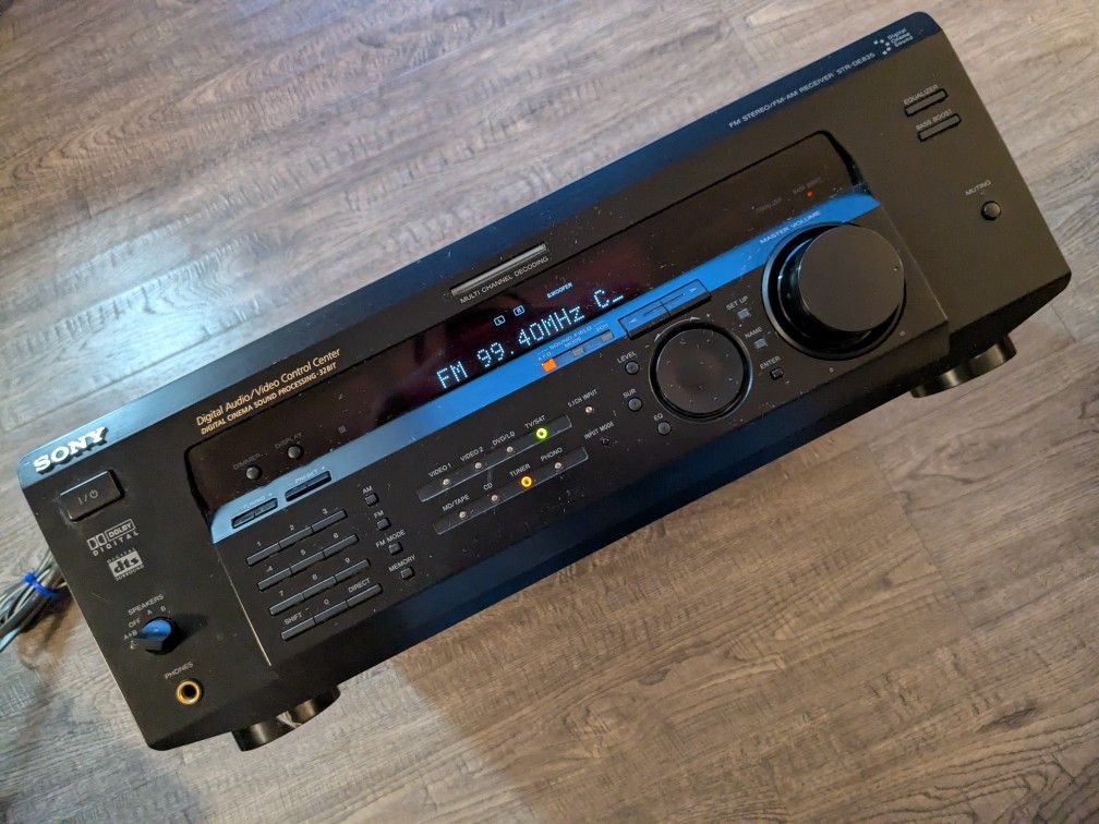SONY STR-DE835 Stereo FM/AM Receiver with Remote Control