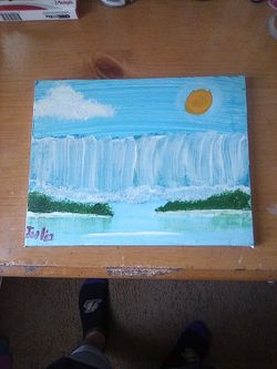 Nice Waterfall Painting