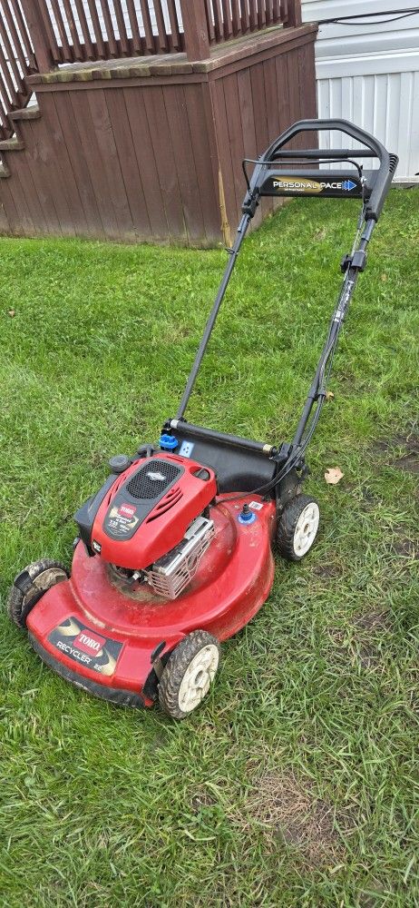 Toro Self Propelled Mower Lawnmower
